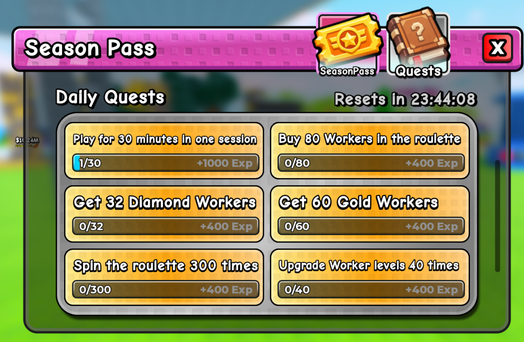 My Timber Pets daily quests