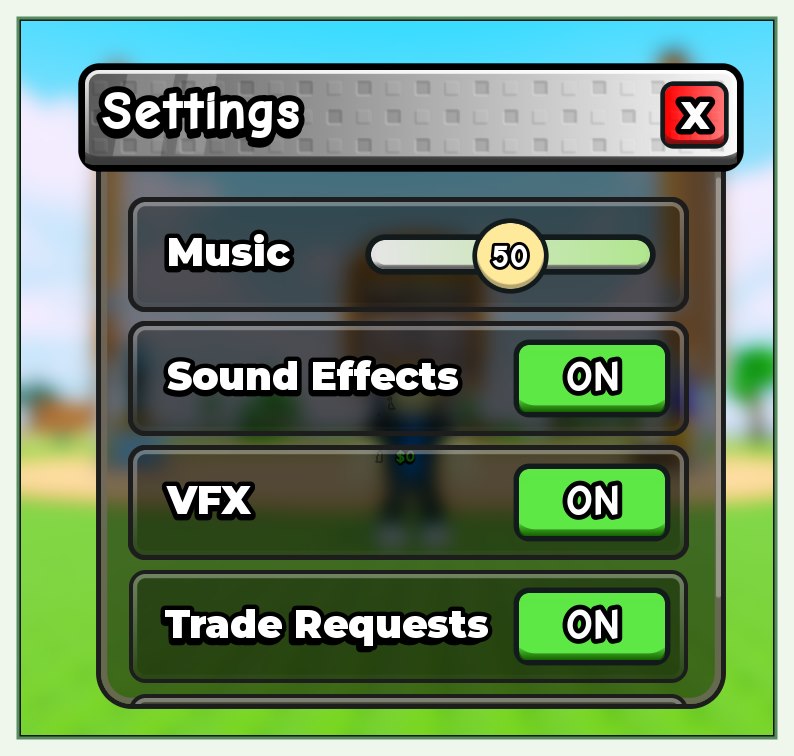 Second My Timber Pets settings screen from the current build